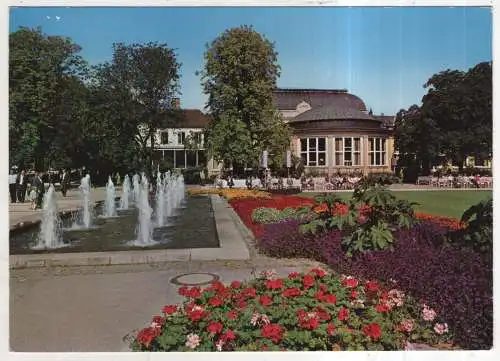 [Ansichtskarte] GERMANY - Bad Salzuflen - Fontänen und Kurhaus. 