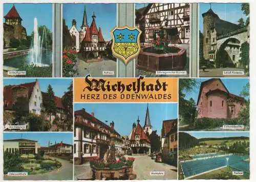 [Ansichtskarte] GERMANY - Michelstadt - Odenwald. 