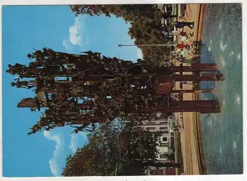 [Ansichtskarte] GERMANY - Mainz am Rhein - Fastnachtsbrunnen. 