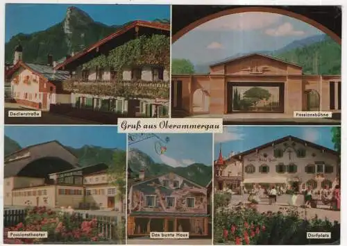 [Ansichtskarte] GERMANY - Oberammergau. 