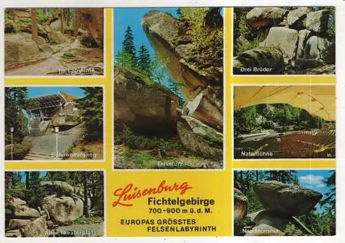 [Ansichtskarte] GERMANY - Luisenburg / Fichtelgebirge. 