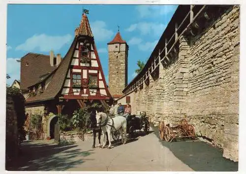 [Ansichtskarte] GERMANY - Rothenburg  ob der Tauber - Alte Schmiede. 