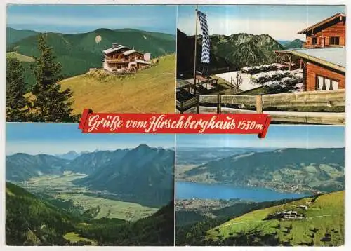 [Ansichtskarte] GERMANY - Kreuth b. Tegernsee - Berggaststätte Hirschberghaus. 