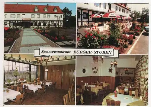 [Ansichtskarte] GERMANY - Bad Waldliesborn - Speiserestaurant Bürgerstuben. 