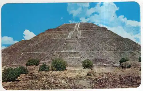 [Ansichtskarte] MEXICO - San Juan Teothiuacan - Piramide del Sol. 