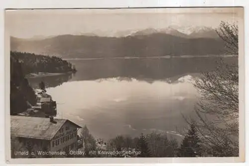 [Ansichtskarte] GERMANY - Urfeld a. Walchensee / Obbay. mit Karwendelgebirge. 