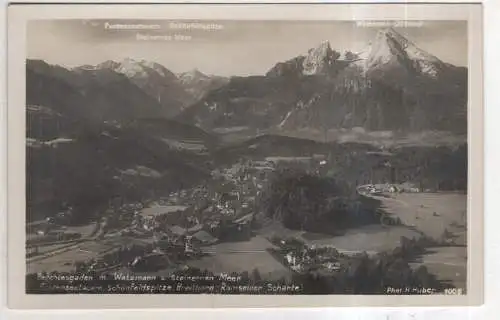 [Ansichtskarte] GERMANY - Berchtesgaden m. Watzmann u. Steinernem Meer. 