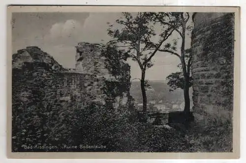 [Ansichtskarte] GERMANY - Bad Kissingen - Ruine Bodenlaube. 