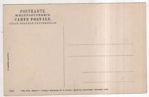 [Ansichtskarte] GERMANY - Freibergsee v. Nord bei Oberstdorf i. bayr. Allgäu. 