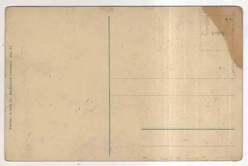 [Ansichtskarte] GERMANY - Radium-Solbad Münster a. Stein - Rheingrafenstein und Huttental. 