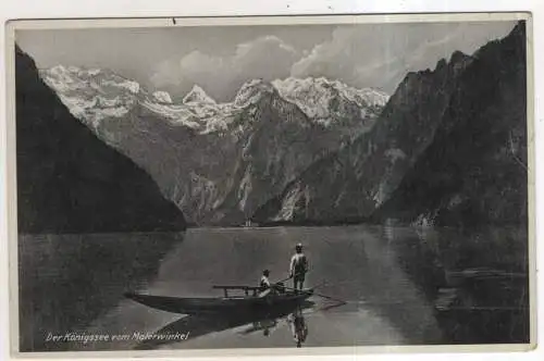 [Ansichtskarte] GERMANY - Der Königssee vom Malerwinkel. 