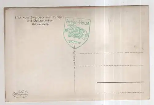 [Ansichtskarte] GERMANY - Blick zum Grossen- u. Kleinen Arber. 