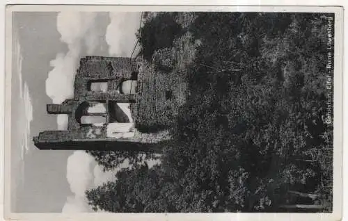 [Ansichtskarte] GERMANY - Gerolstein - Eifel - Ruine Löwenberg. 