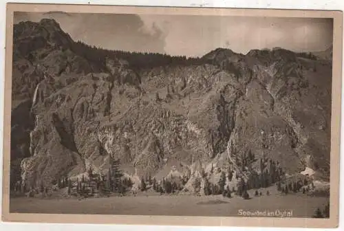 [Ansichtskarte] GERMANY - Allgäuer Alpen - Die Seewände im Oytal. 