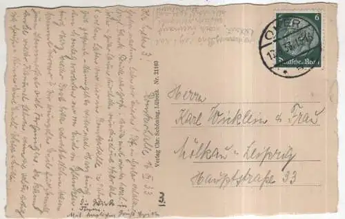 [Ansichtskarte] GERMANY - Goslar - Kaiser Worth mit Rathaus Apotheke. 