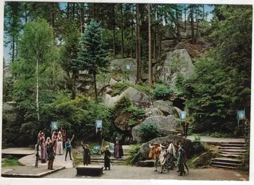 [Ansichtskarte] GERMANY - Luisenburg im Fichtelgebirge. 