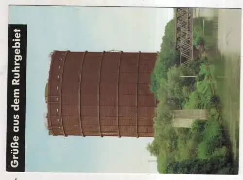 [Ansichtskarte] GERMANY - Oberhausen - Gasometer. 