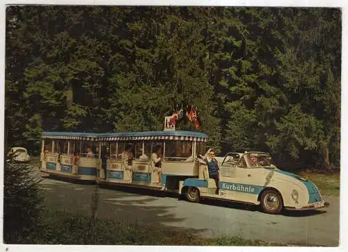 [Ansichtskarte] GERMANY -  Freudenstadt im Schwarzwald - Kurbähnle. 