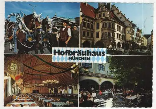 [Ansichtskarte] GERMANY - München - Hofbräuhaus. 