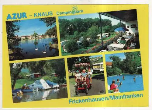 [Ansichtskarte] GERMANY - Frickenhausen - Azur-Knaus Campingpark. 