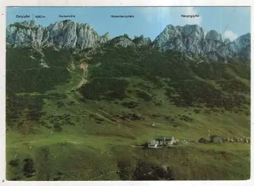 [Ansichtskarte] GERMANY - Kampenwand mit Steinlingalm - Bayerische Alpen. 