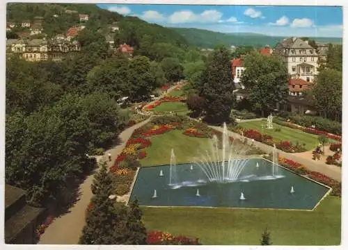 [Ansichtskarte] GERMANY - Bad Kissingen - Rosengarten. 