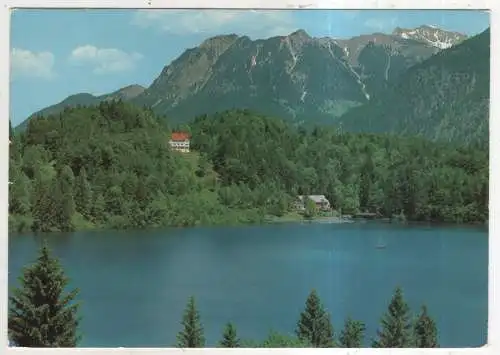 [Ansichtskarte] GERMANY - Freibergsee bei Oberstdorf / Allgäu. 