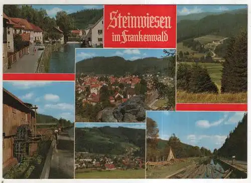 [Ansichtskarte] GERMANY - Steinwiesen im Frankenwald. 