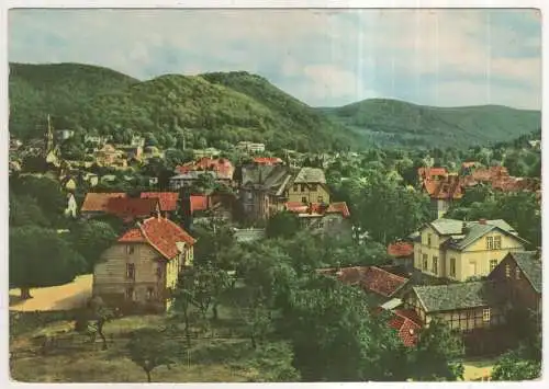 [Ansichtskarte] GERMANY - Bad Harzburg mit Burgberg. 