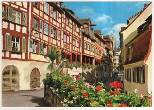 [Ansichtskarte] GERMANY - Meersburg am Bodensee - Fachwerkhäuser an der Steige. 