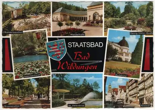 [Ansichtskarte] GERMANY - Bad Wildungen. 