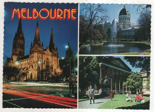 [Ansichtskarte] AUSTRALIA - Melbourne. 