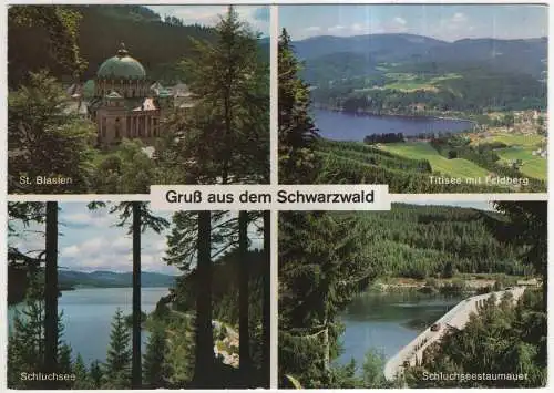 [Ansichtskarte] GERMANY - Schwarzwald. 