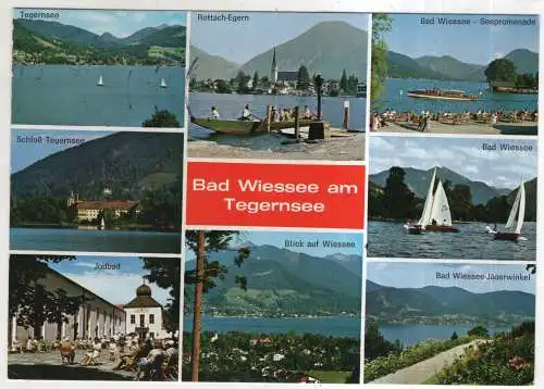 [Ansichtskarte] GERMANY - Bad Wiessee am Tegernsee. 