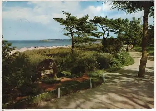 [Ansichtskarte] GERMANY - Timmendorfer Strand - Promenade mit Misdroyer Blick. 