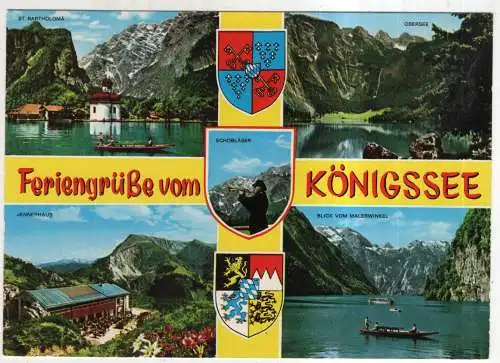 [Ansichtskarte] GERMANY - Königssee. 