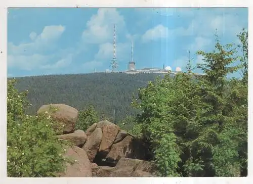 [Ansichtskarte] GERMANY - Harz - Blick zum Brocken. 