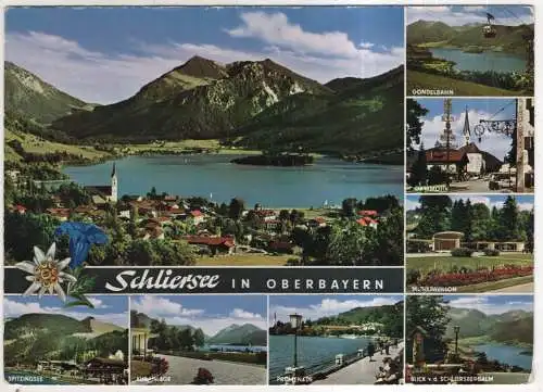 [Ansichtskarte] GERMANY - Schliersee in Oberbayern. 