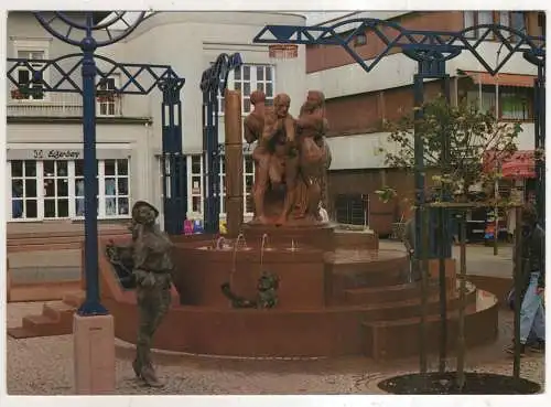 [Ansichtskarte] GERMANY - Bad Wildungen - Brunnen- und Kunstlandschaft. 