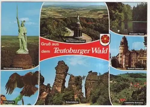 [Ansichtskarte] GERMANY - Teutoburger Wald. 