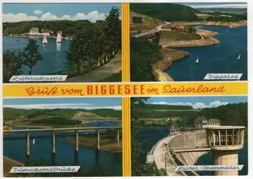 [Ansichtskarte] GERMANY - Biggesee im Sauerland. 