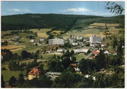 [Ansichtskarte] GERMANY - Bad Soden bei Salmünster - Blick auf das Kurzentrum. 