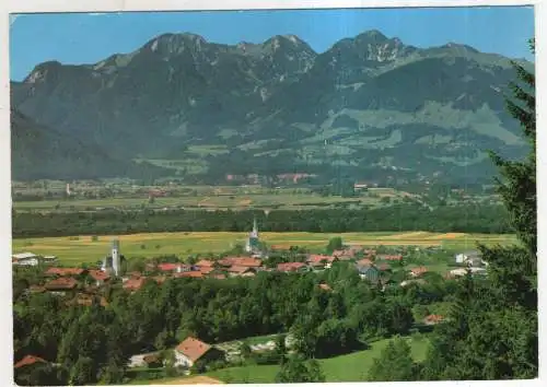 [Ansichtskarte] GERMANY - Nußdorf am Inn mit Wendelsteingruppe - Bayerisches Inntal. 