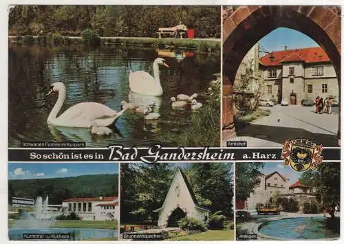 [Ansichtskarte] GERMANY - Bad Gandersheim a. Harz. 