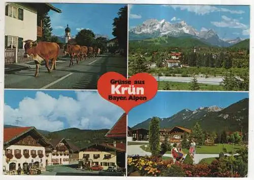 [Ansichtskarte] GERMANY - Krün - Bayer. Alpen. 