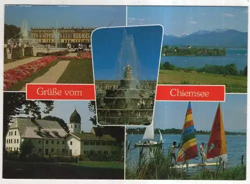 [Ansichtskarte] GERMANY - Grüße vom Chiemsee. 