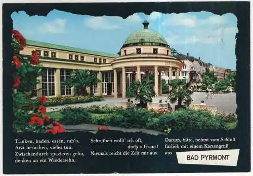 [Ansichtskarte] GERMANY - Bad Pyrmont - Am hylligen Born. 