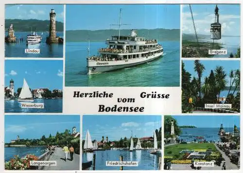 [Ansichtskarte] GERMANY - Herzliche Grüsse vom Bodensee. 