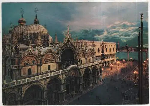 [Ansichtskarte] ITALY - Venezia - Basilica di S. Marco - Alba. 