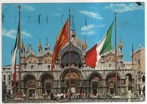 [Ansichtskarte] ITALY - Venezia - Basilica di S. Marco. 